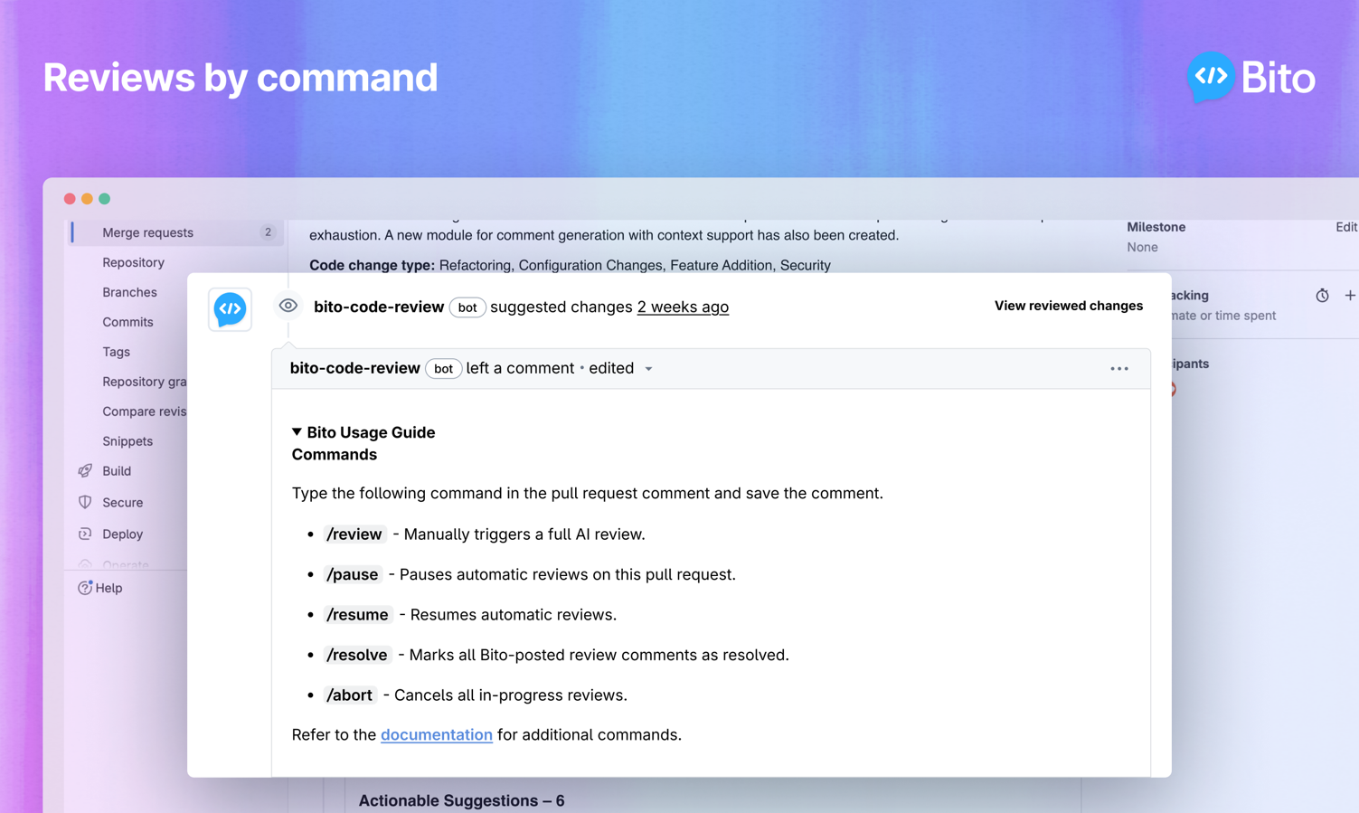 Review Commands