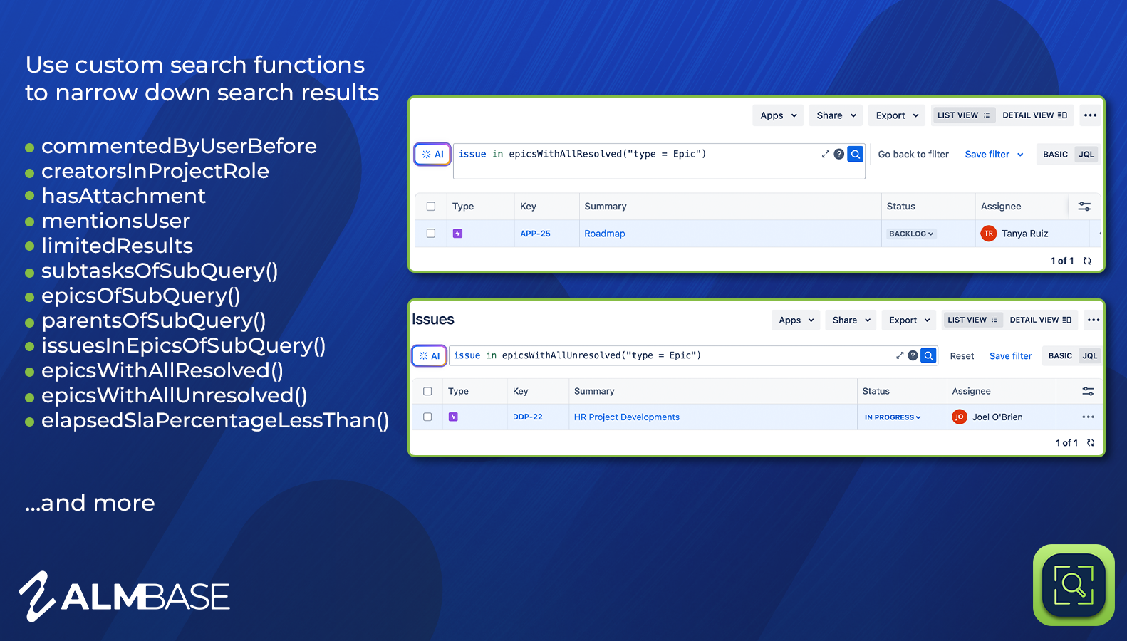 Search by Project Role