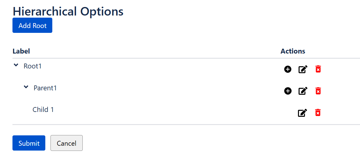 Easily Configure Hierarchical Options