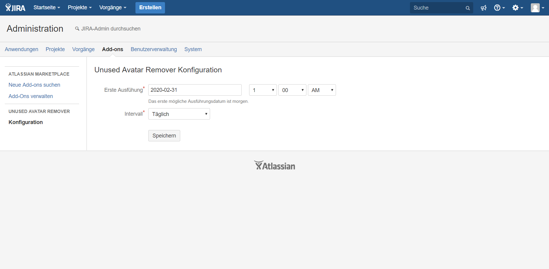 Using Jira's native configurable time control, you can decide when deleting unused avatar photos: automatically, all avatar photos of deactivated or deleted users will be physically deleted.