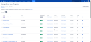 Centralized Templates management