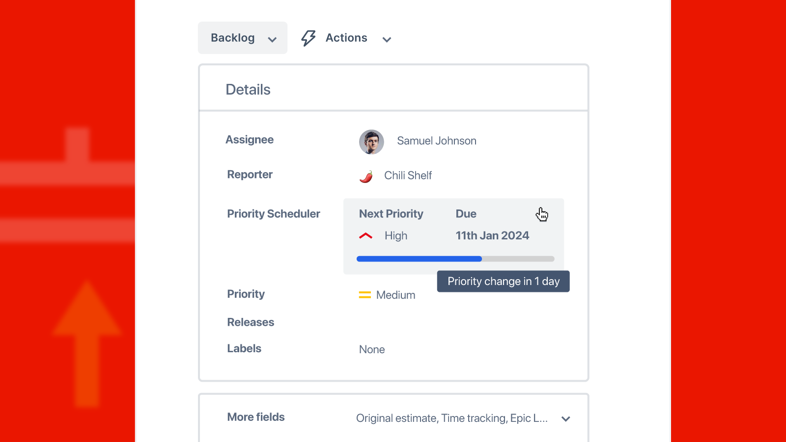 📆 Schedule issue priority