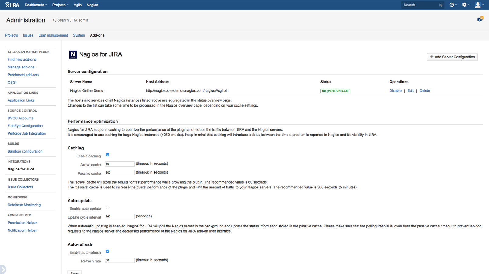 Aggregate status information