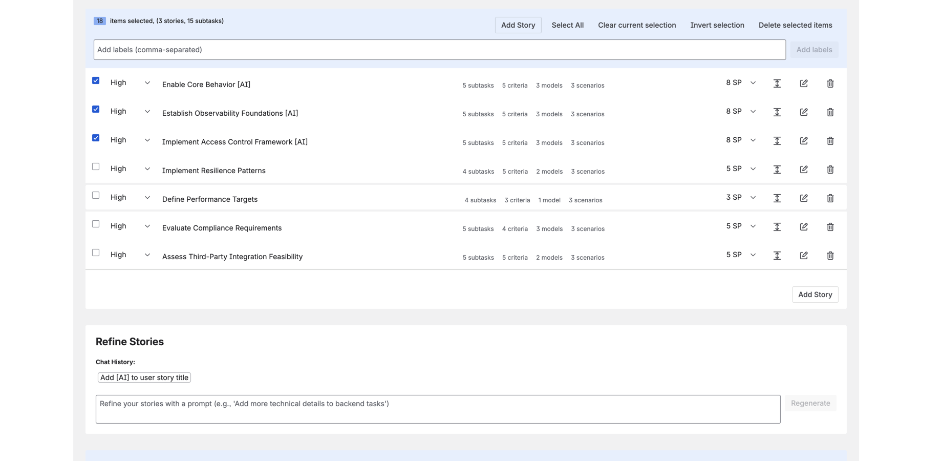 Controlled draft refinement and async publish back to Jira