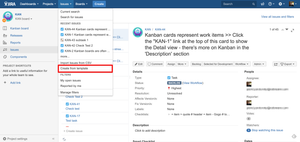 Create an issue from the template