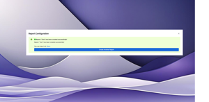 Success confirmation screen showing newly created Confluence report with professional formatting, populated content sections, and direct page link for immediate access and sharing with team members.