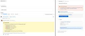 Instant Risk Detection. Detects PII and secrets the moment they hit Jira. The Red Alert panel and automated warning comment ensure immediate action.