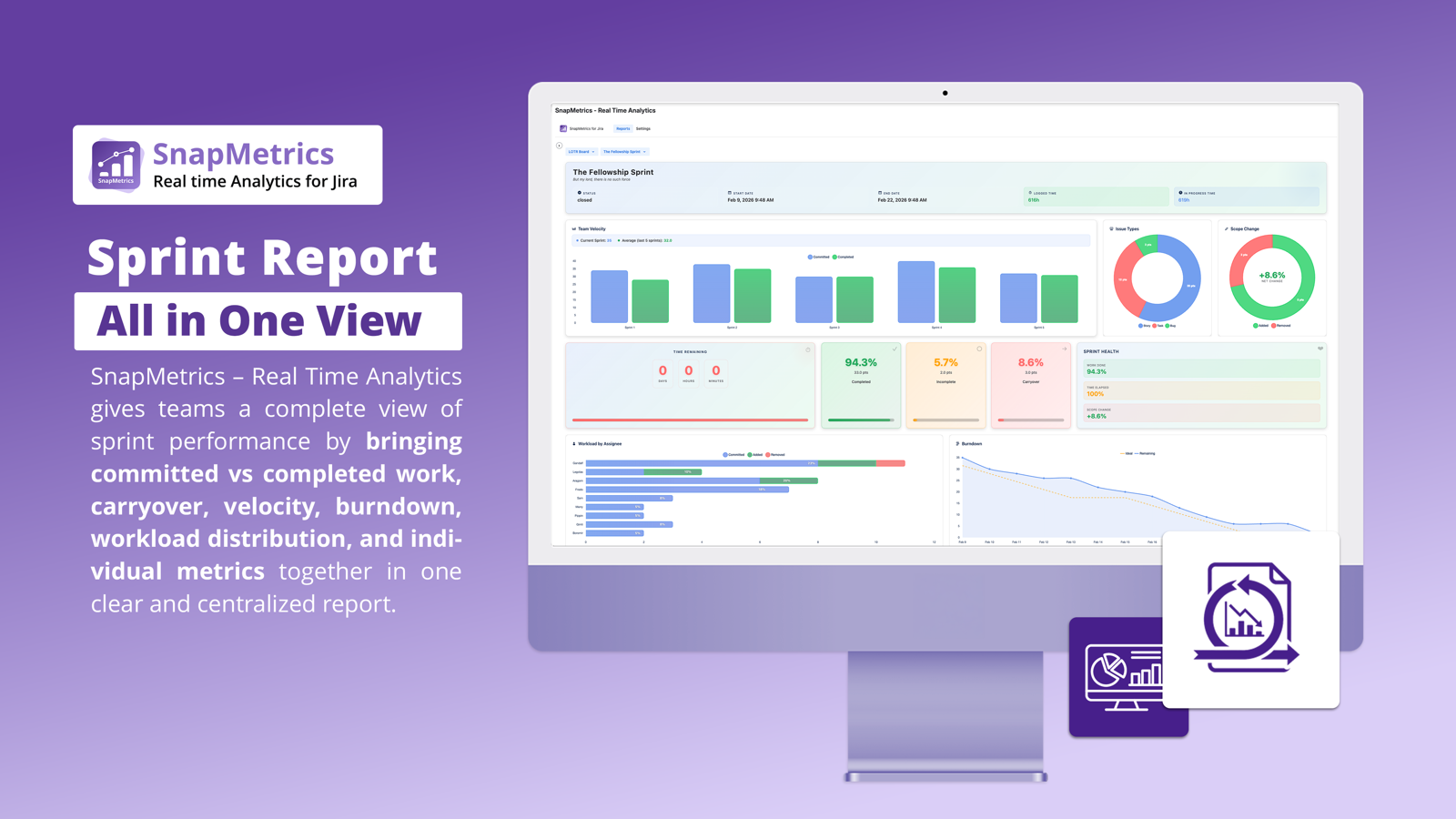 Sprint Report in One Unified View
