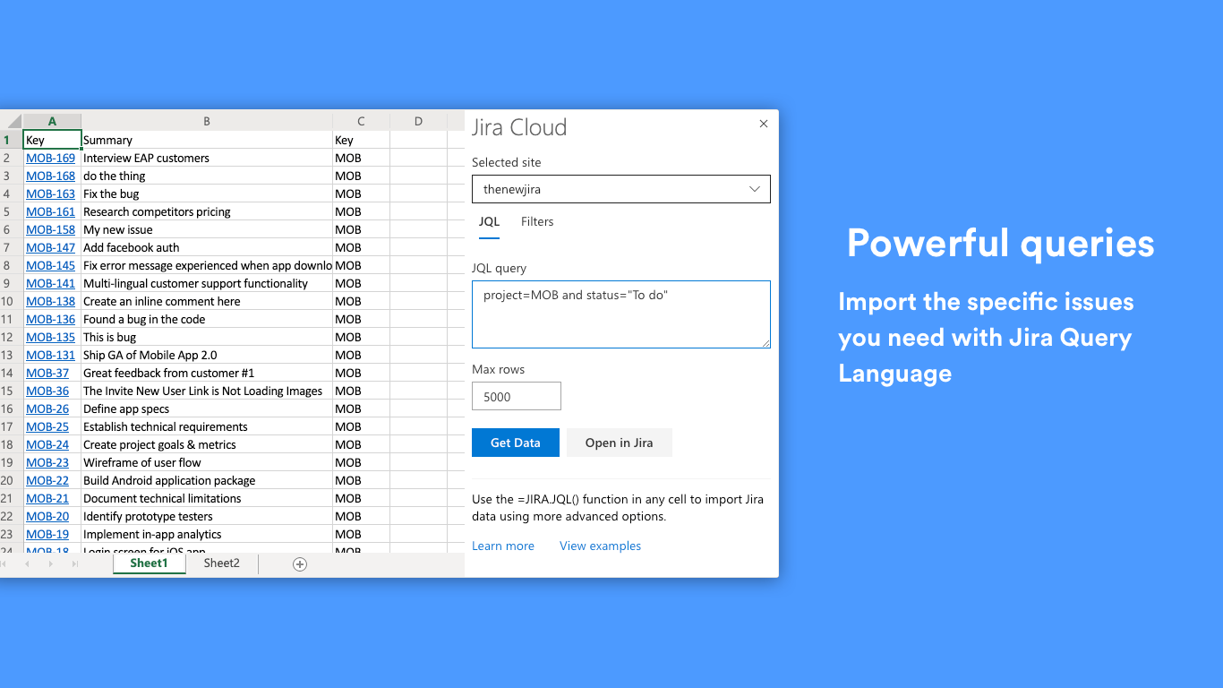 Get powerful insights