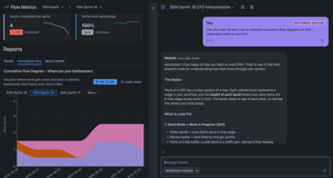 Get expert guidance on reading CFD reports with built-in analysis. Learn what bottlenecks look like, understand WIP patterns, and know exactly what to watch for - making complex flow metrics accessible to all.