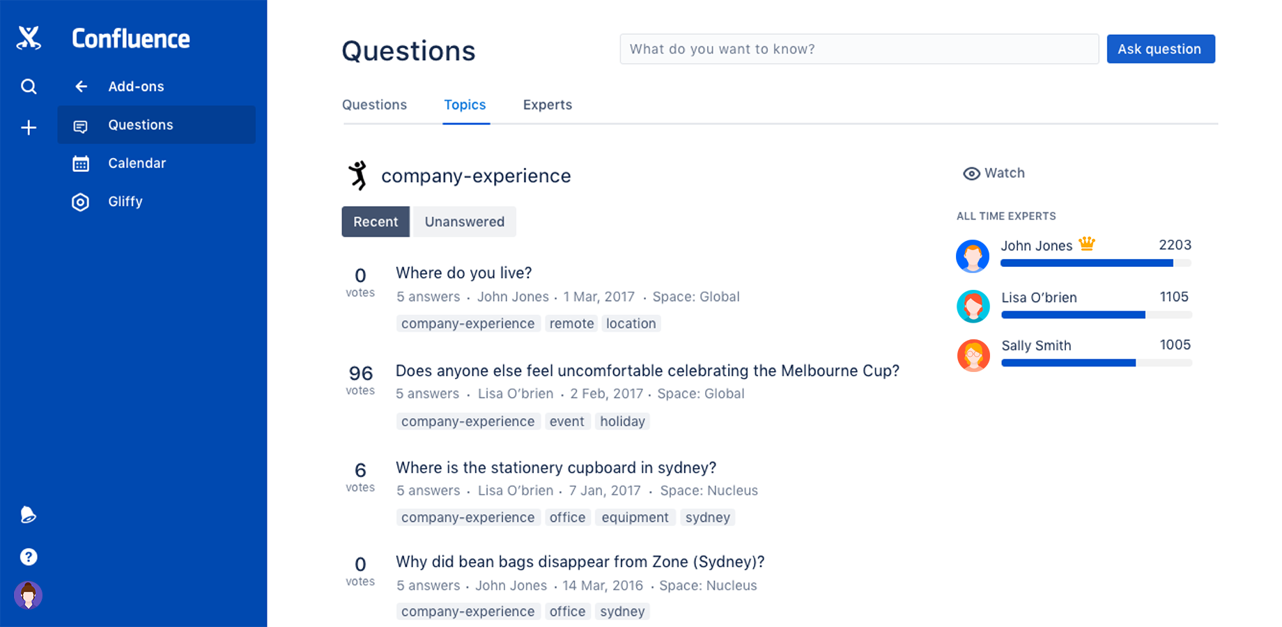 Connect with experts