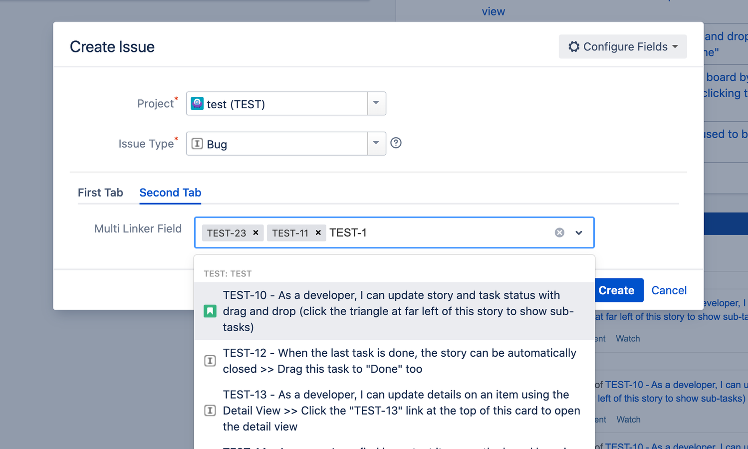 ​Multi Linker Custom Field