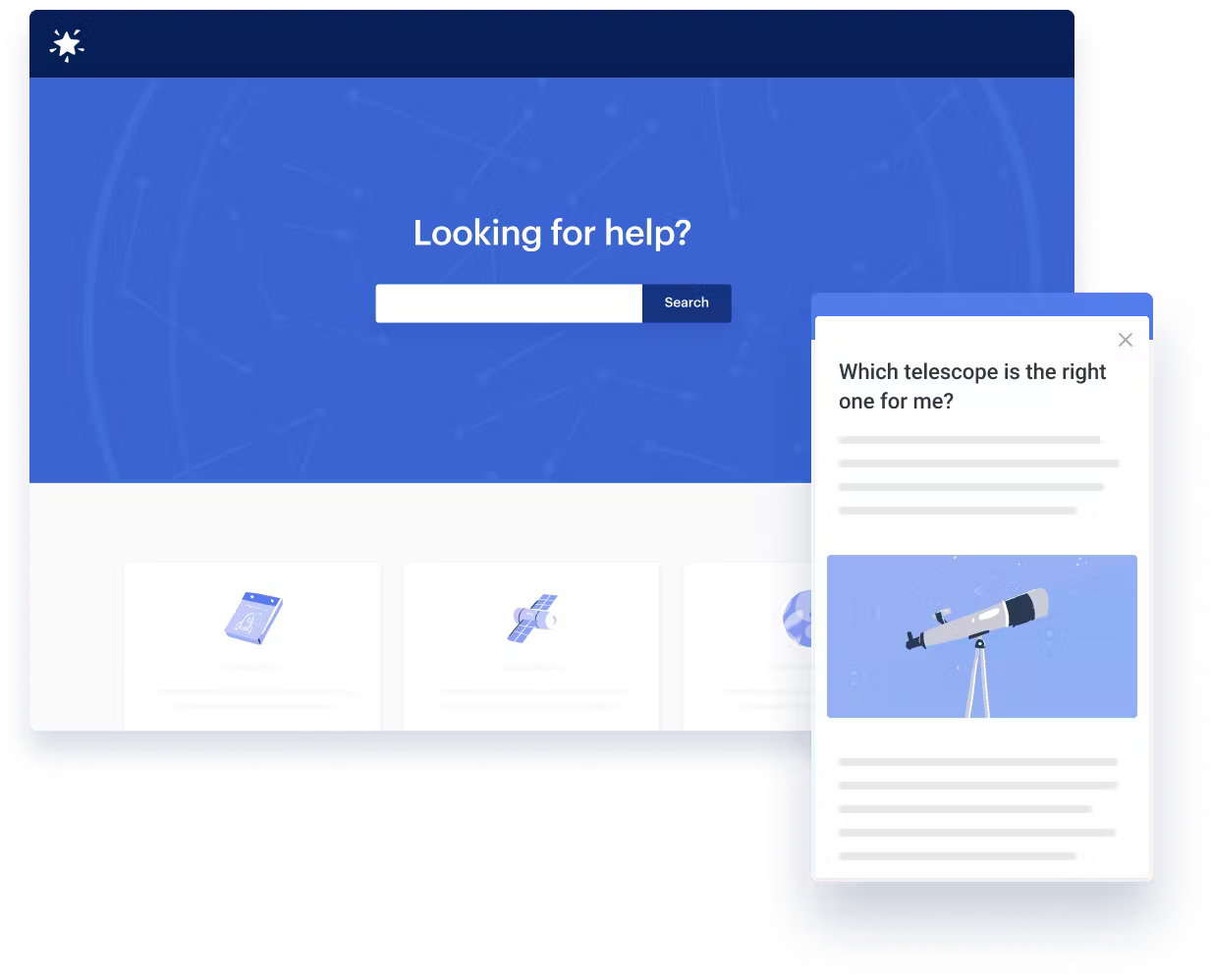 Searchable Pages for your Help Scout