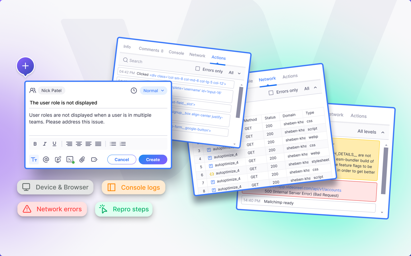 🪲Developer-Ready Bug Report in One Click