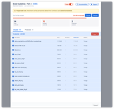 Page-level attachment cleanup with bulk selection, reclaimable storage, and purge safety warnings.