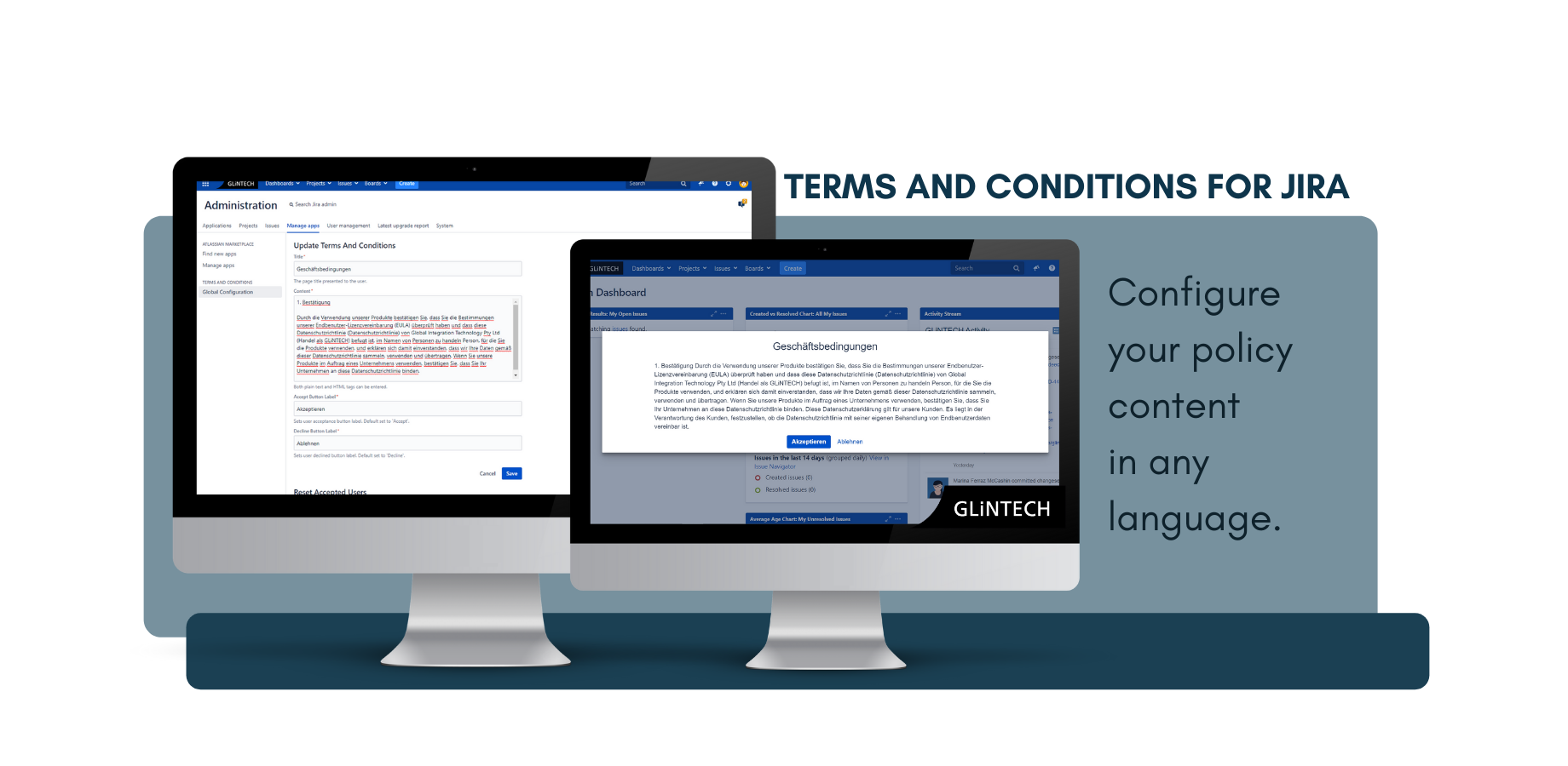 Use any language and HTML mark-up to make your content look great