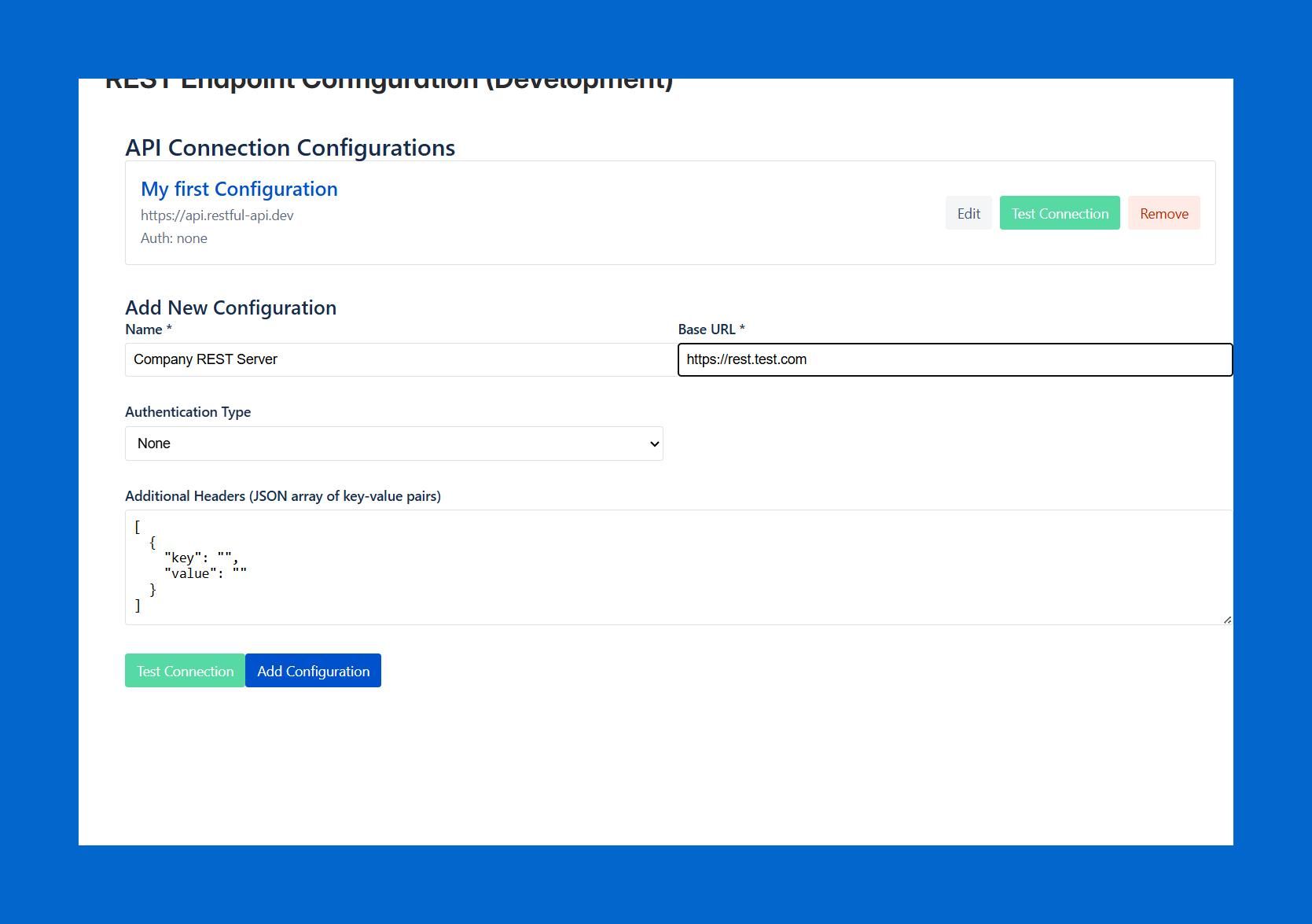 ⚙️ Admin Configuration
