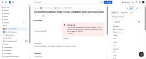Clear inline validation when a file type or size falls outside the configured rules