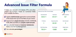 The Advanced Issue Filter Formula gadget