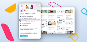 You also have recurring events, which saves you time when creating an event series.