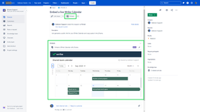 No only Google and Outlook - Use public links to embed Wrike Calendars in Jira Cloud issues and dashboard gadgets using the link URL. Available for Next-Gen Service-Desk issues and more...