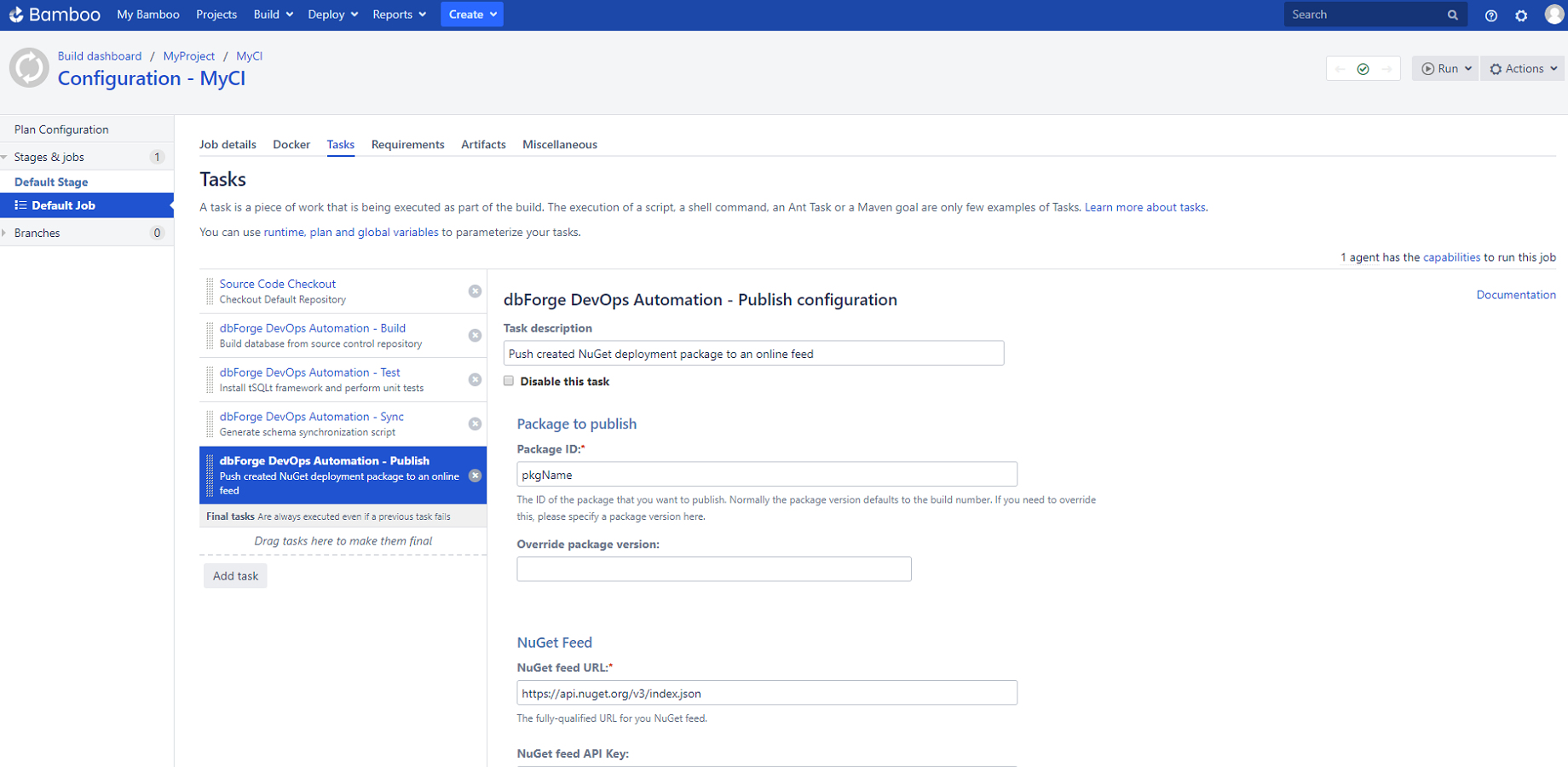 Create and publish NuGet package