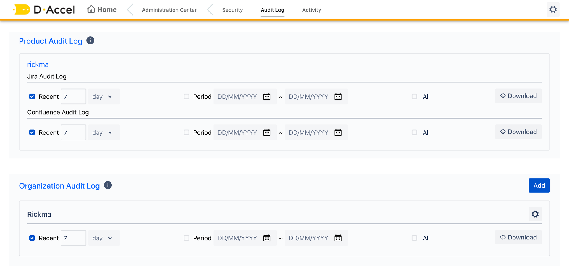 Limitless audit-log