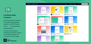Get started quickly by using one of the ready-made templates available on the PDF Template Library – 🔗 in the description. Once you’ve downloaded a template, upload it to the app and customize it to fit your needs.