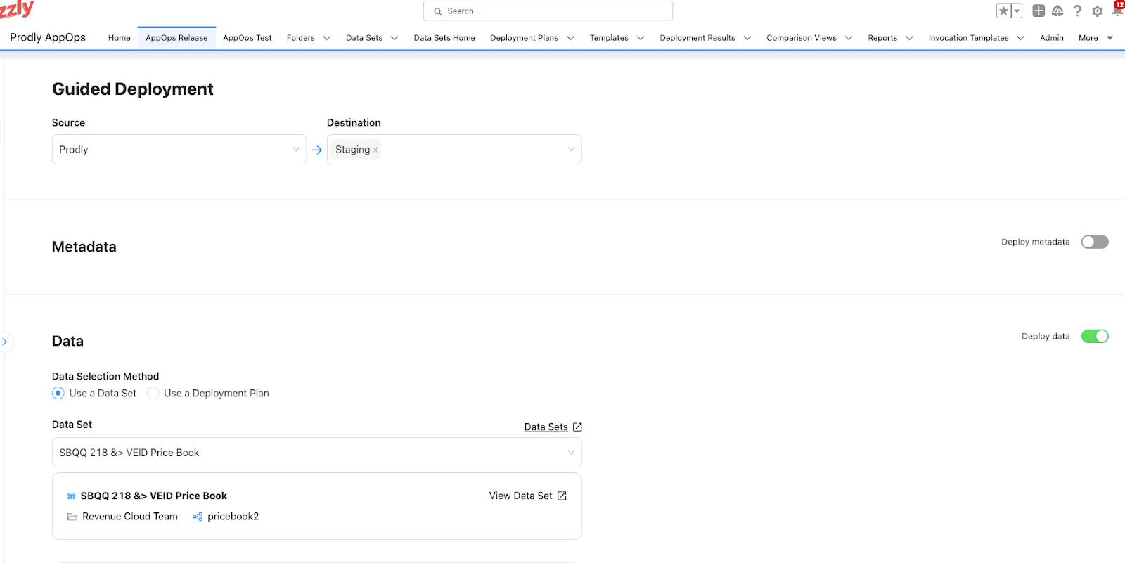 Intuitive “Clicks not Code” UI