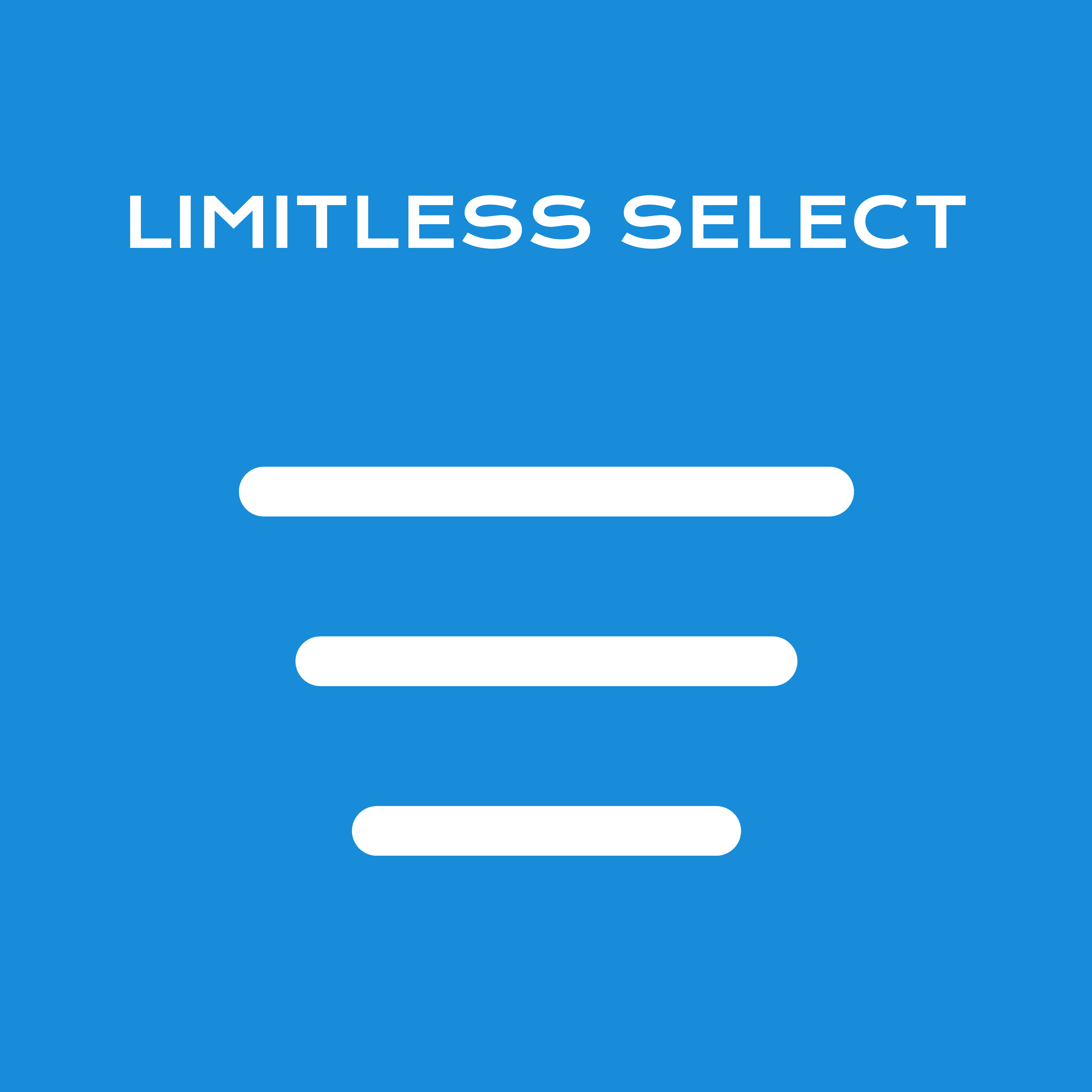 Limitless cascading level select