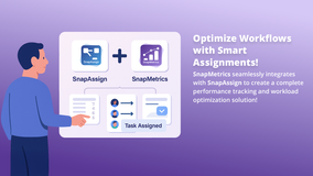 Optimize Workflows with Smart Assignments! Automate task distribution and measure efficiency.