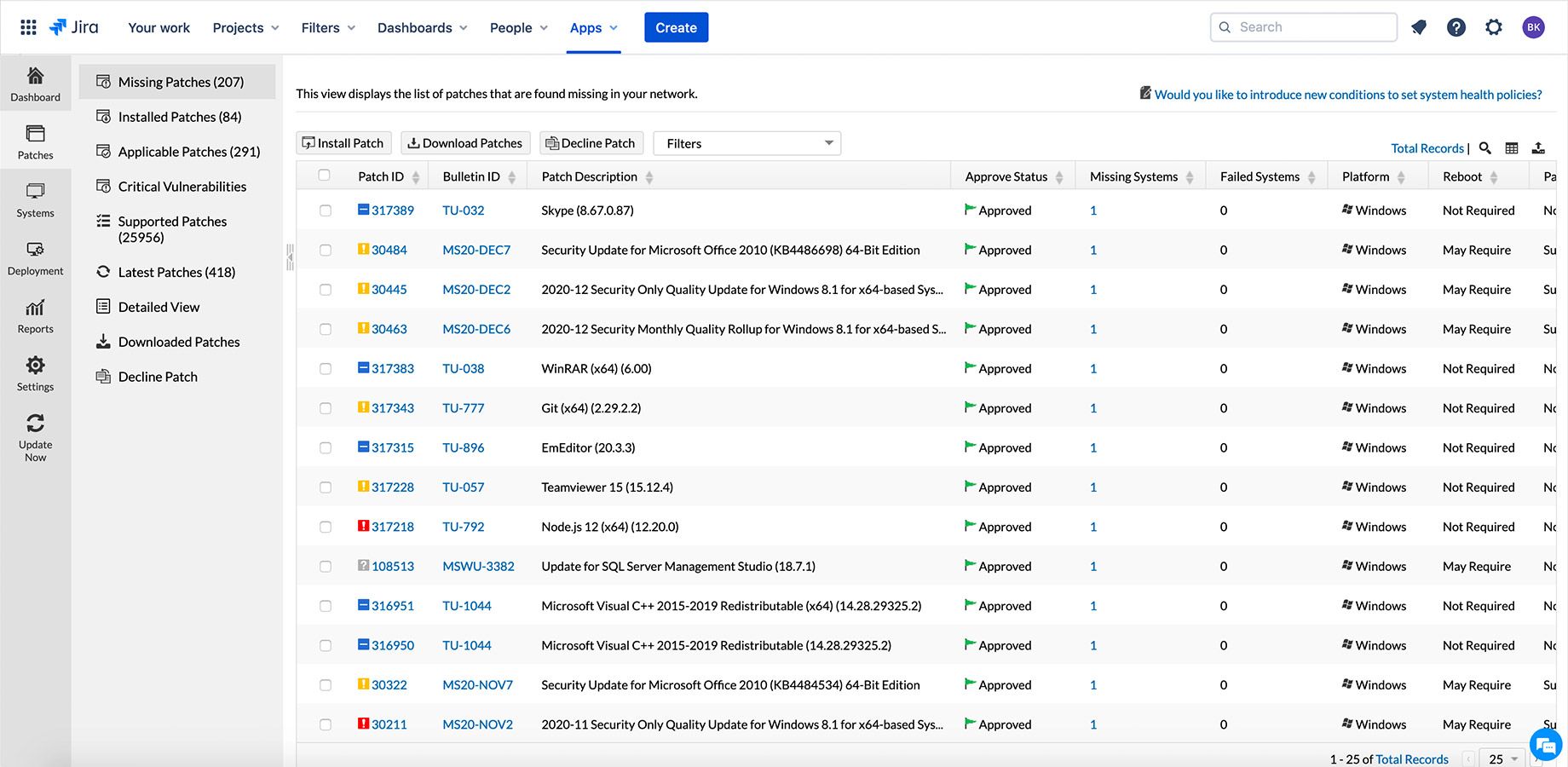 With Patch management protect your network from vulnerabilities and stay vigilant against data breaches and cyber attacks