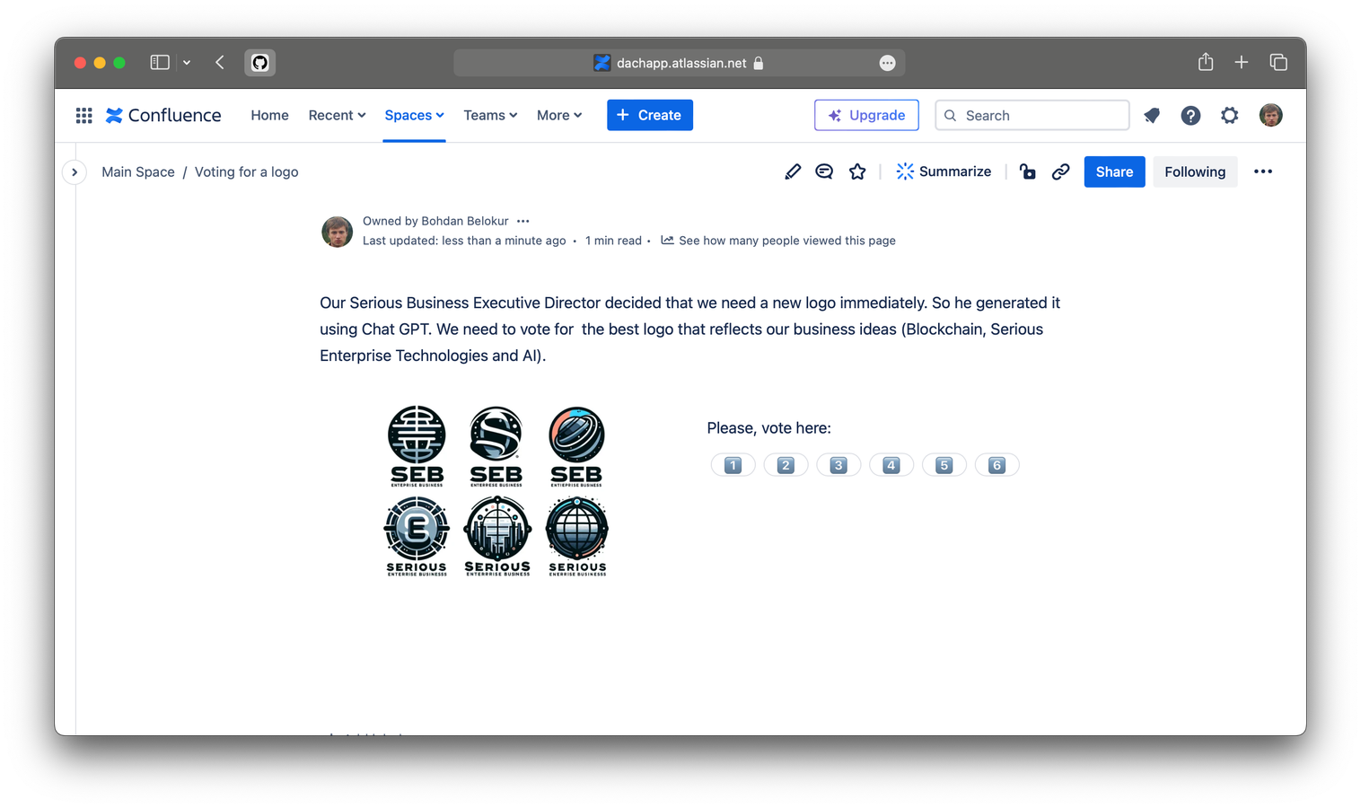 Create polls easily 🗳️