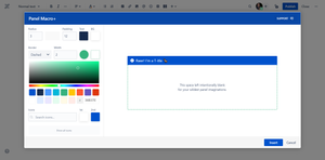 Change border style, width and color
