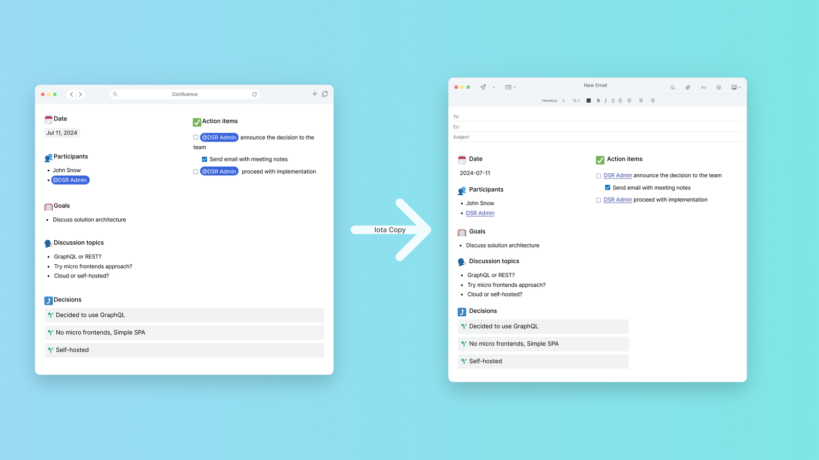 Email your page in seconds
