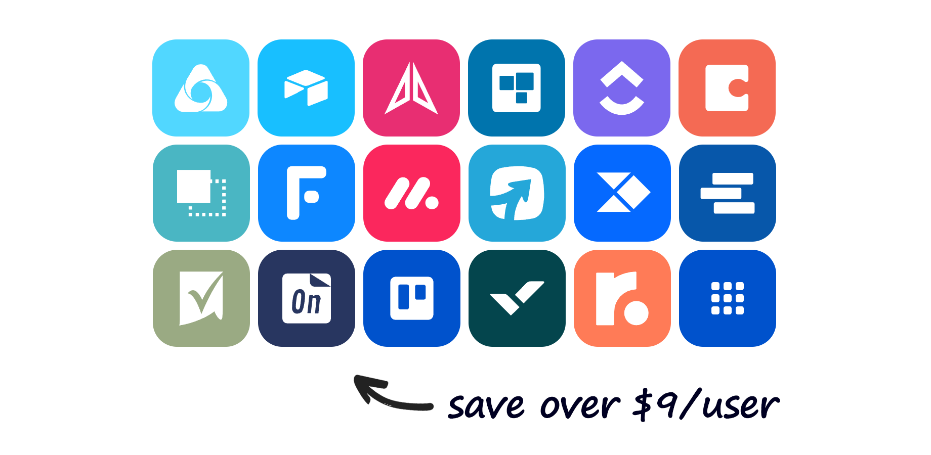 18 apps in one delivers huge savings