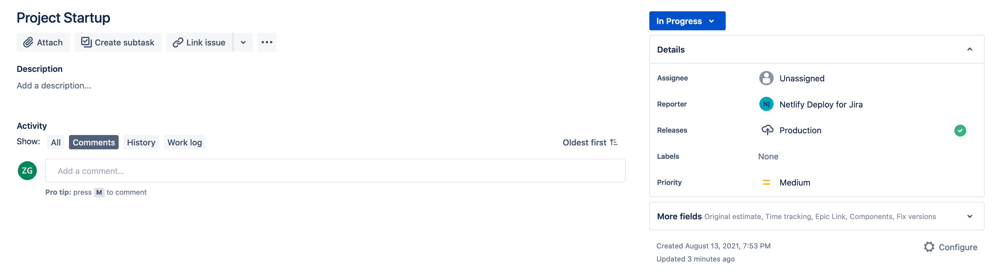 View deployment status instantly