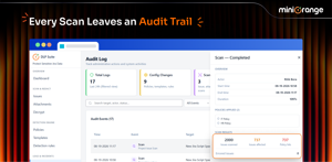 Every Scan Leaves an Audit Trail