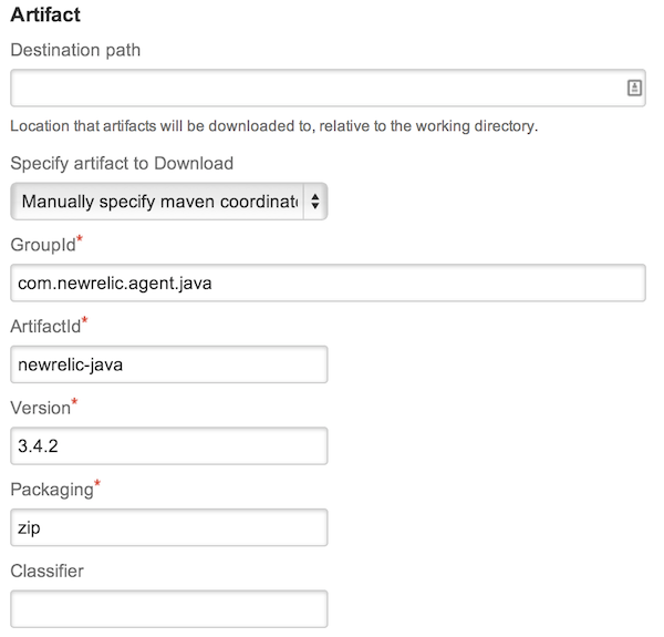 Download any artifact by specifying coordinates