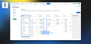 Column configuration and matching external Jira's statuses to columns