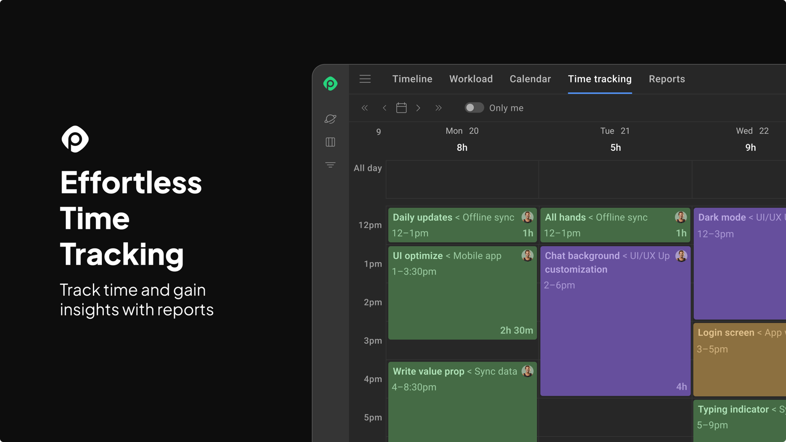 Gain insights into how much time you and your team really spend and make work hours more productive with Jira time tracking.