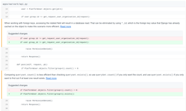Ensure your codebase is following Django best practices