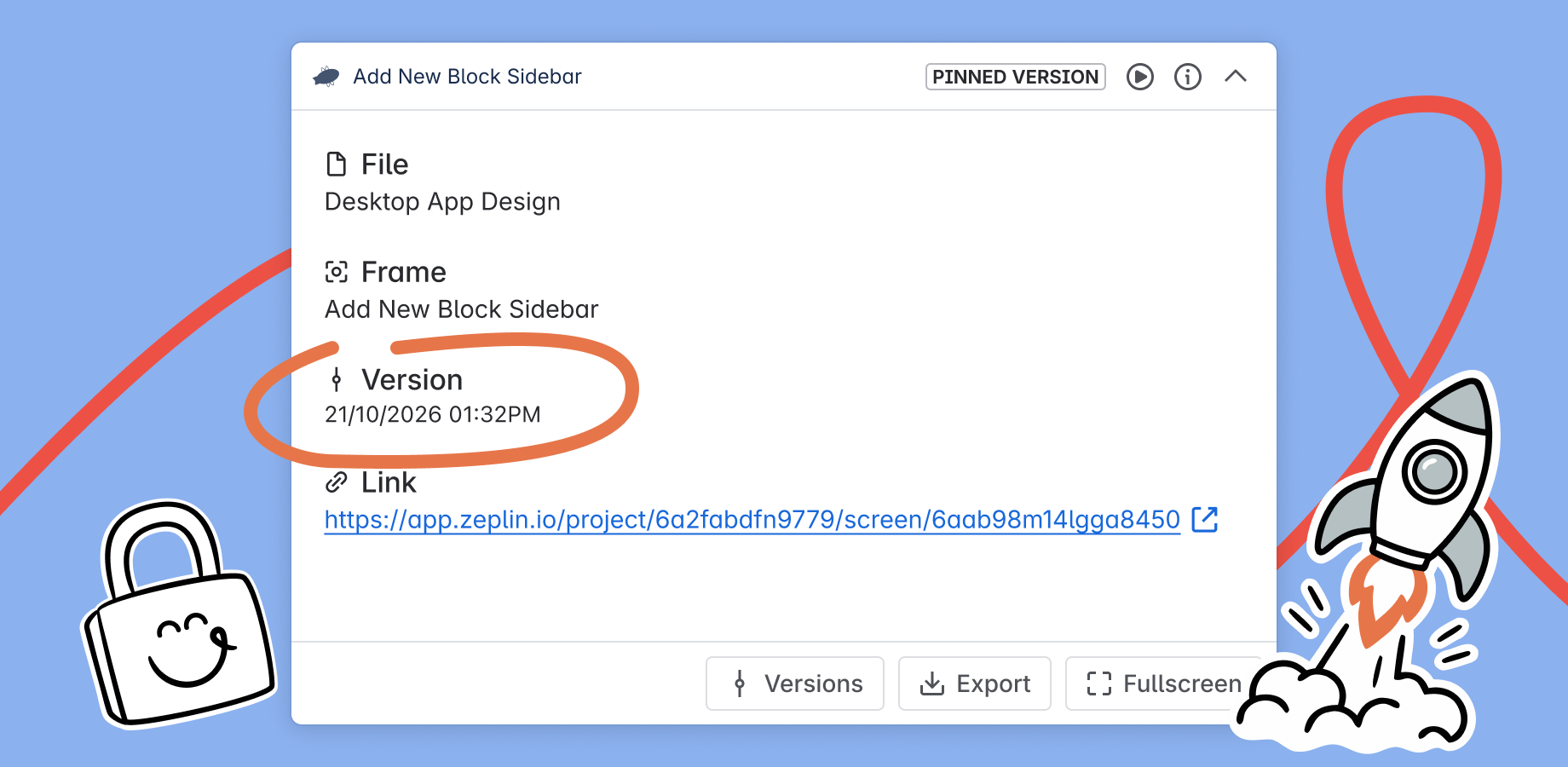 'Pinned' frames maintain design system integrity