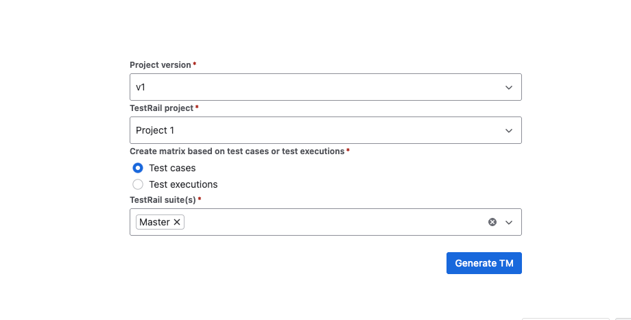Create bidirectional Traceability Matrices