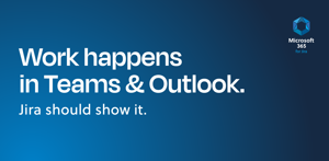 Collaboration meets context. Work in Teams and Outlook, and keep Jira integrated. Turn conversations into Jira tickets, keep communication attached, and maintain structure without changing how people work.