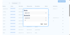 Unlink the release/dependency