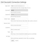 Users can choose exactly what devices to sync from Device42 using different filters. Sync everything, or limit sync to just the CIs you choose!