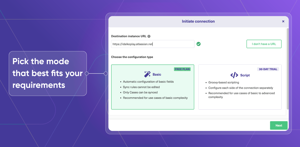Limitless flexibility to fit your unique Integration. Use a groovy-based scripting engine or the basic mode with the Free plan. All accessible to both Business and Technical users.