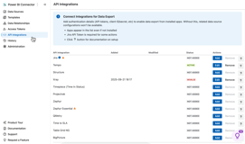 Power BI Connector for Jira allows to export data from leading marketplace apps. To do this, you need to configure tokens in the relevant tab.