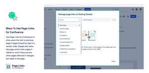 Show users the next or previous page if pages should be read in a certain order. Display who owns the page, which other pages it relates to, and if there are any other pages affected if changes are made to the page.
